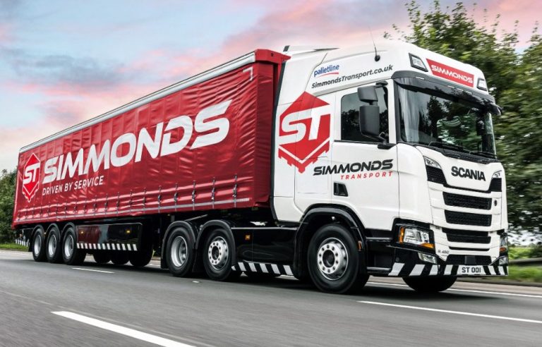 Simmonds transport Ltd, Driven by service.