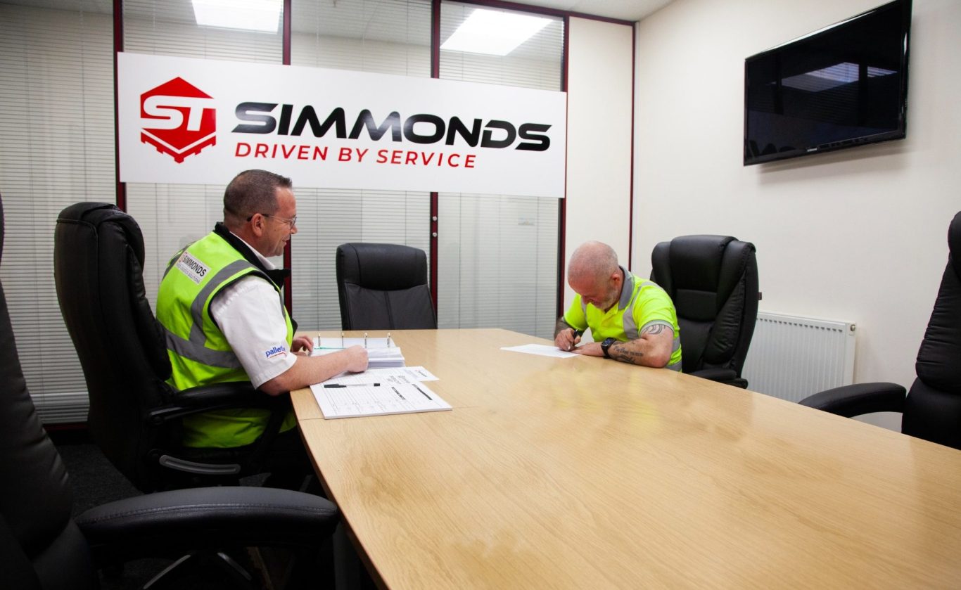 Simmonds transport Ltd, Driven by service.