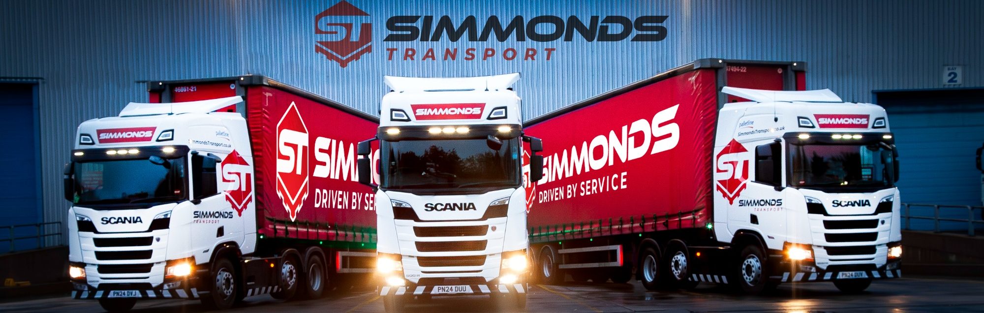 Simmonds transport Ltd, Driven by service.