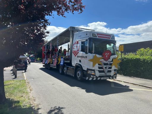 Simmonds Transport were delighted to offer our support at The Shifnal Carnival which took place on Saturday 29th June by offering one of our